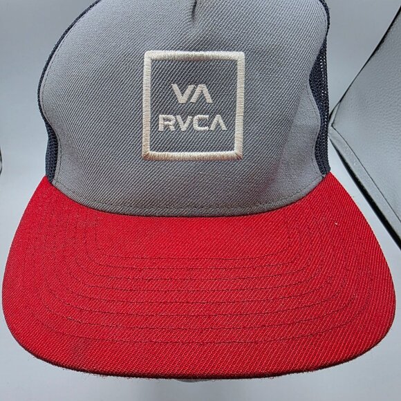 RVCA Mens VA All The Way Trucker Hat Mesh Back Breathable Adjustable Comfort - Picture 9 of 9